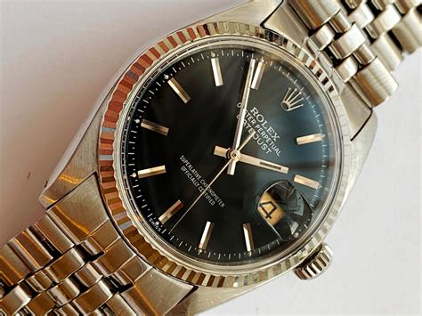 rolex 1601 black